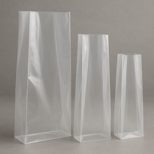 gusseted poly bags product photo